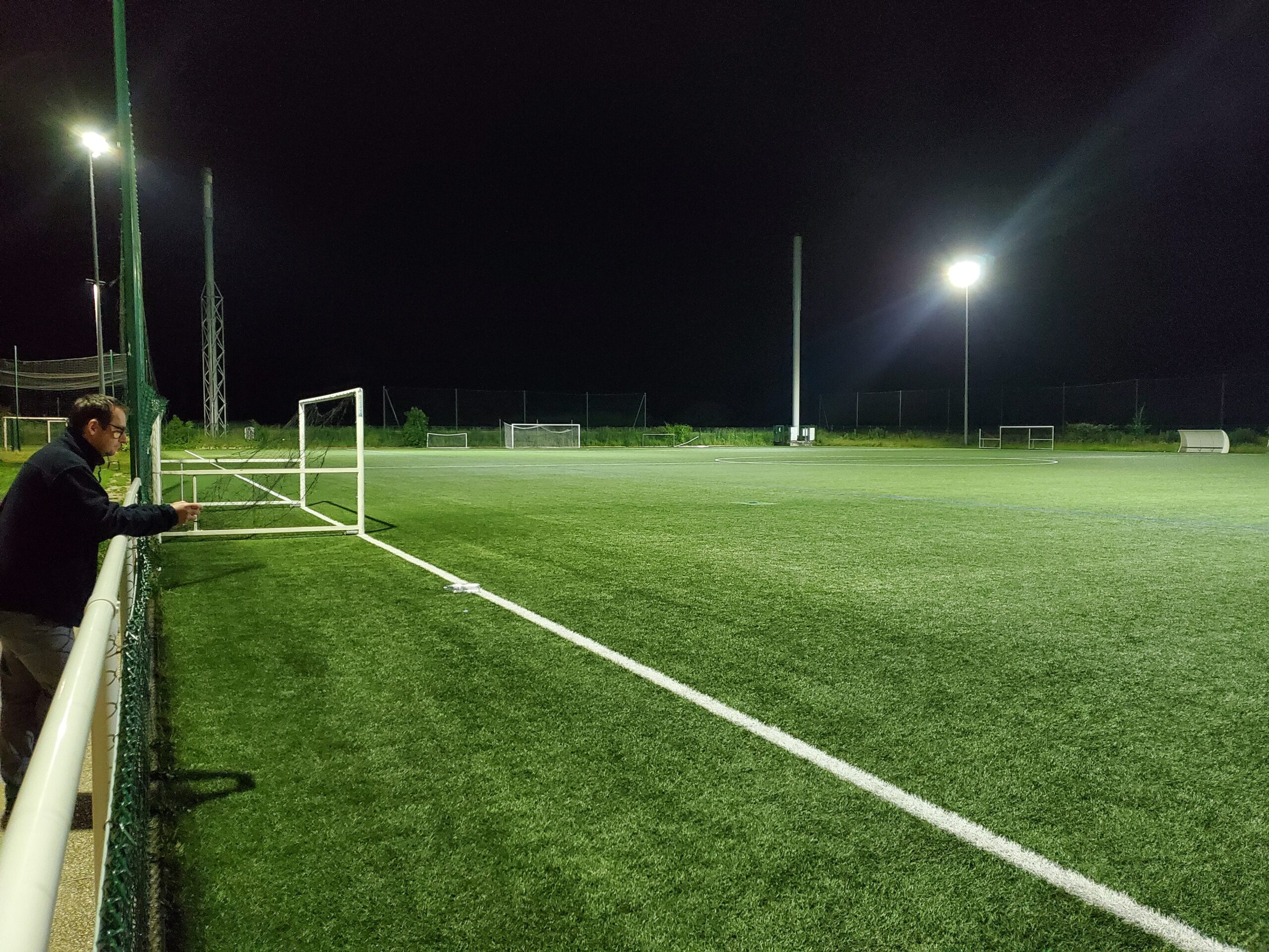 Éclairage sportif - Stade de Foot de la commune de Bouafle E7